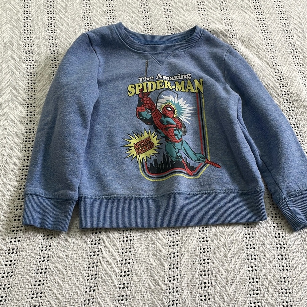 Jumping Beans toddler boys 4T Spider-Man sweatshirt
